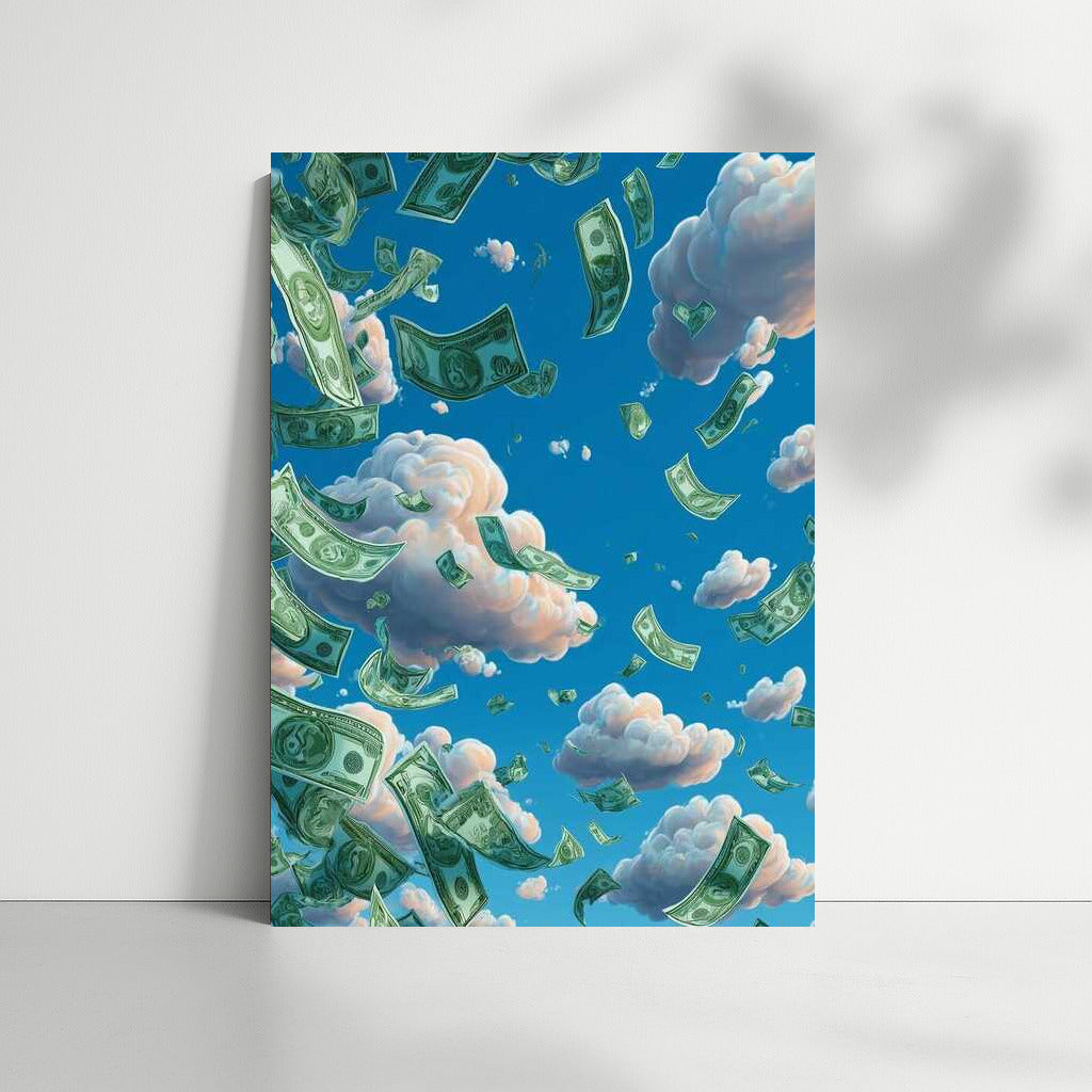 Floating Bills: A Dream of Unlimited Possibilities