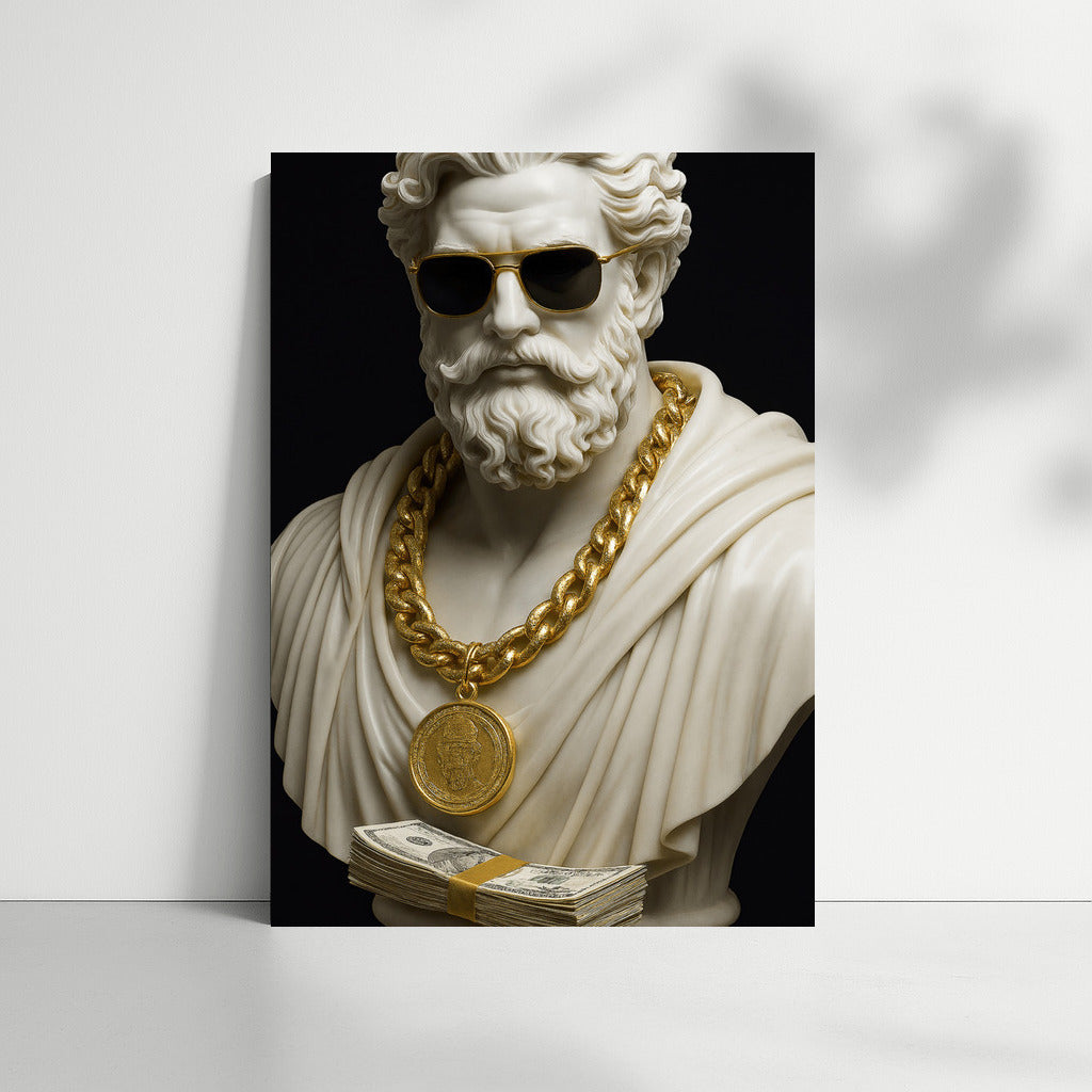 Golden Statue: Symbol of Wealth and Style