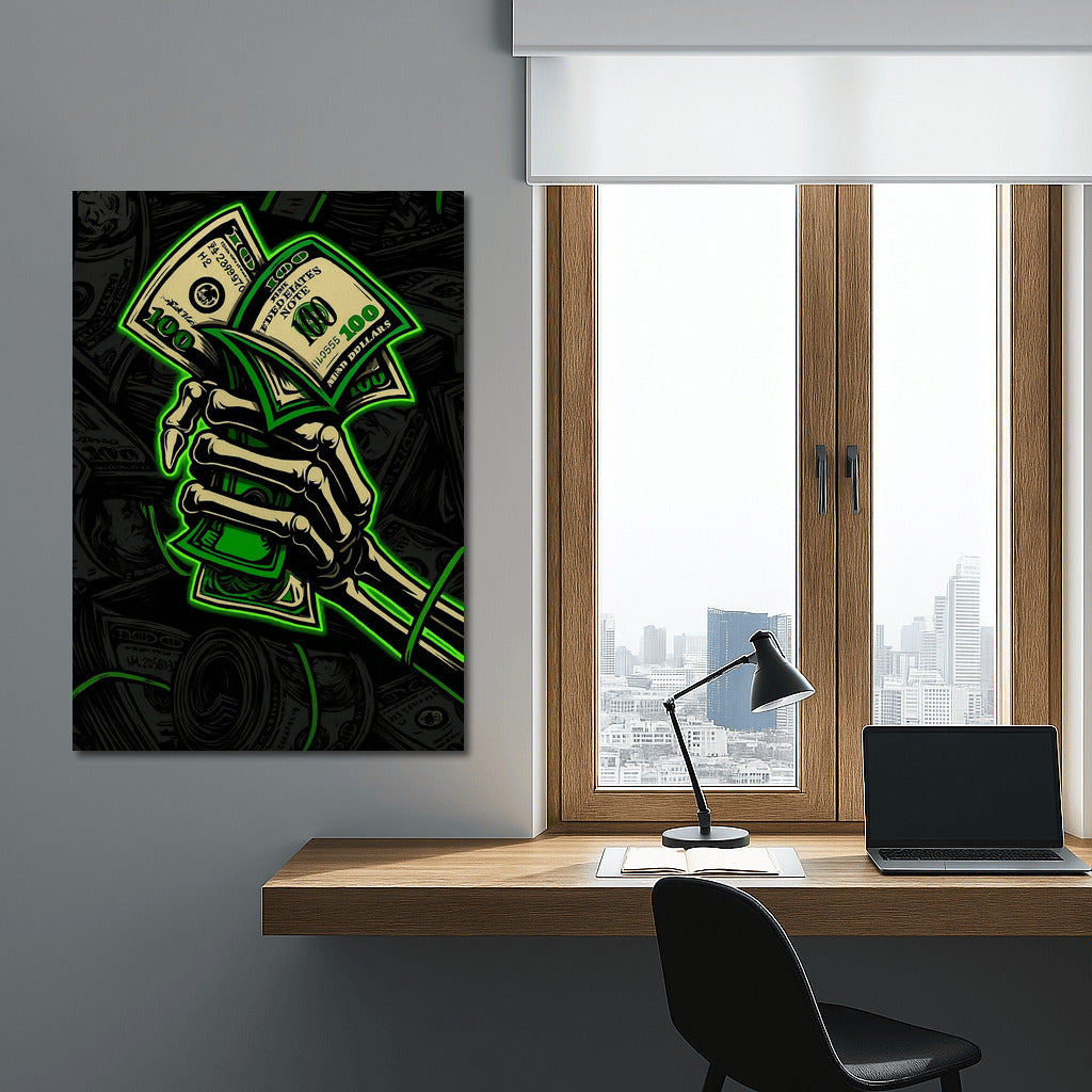 Skeletal Grip: Time and Wealth in a Vivid Graphic Story