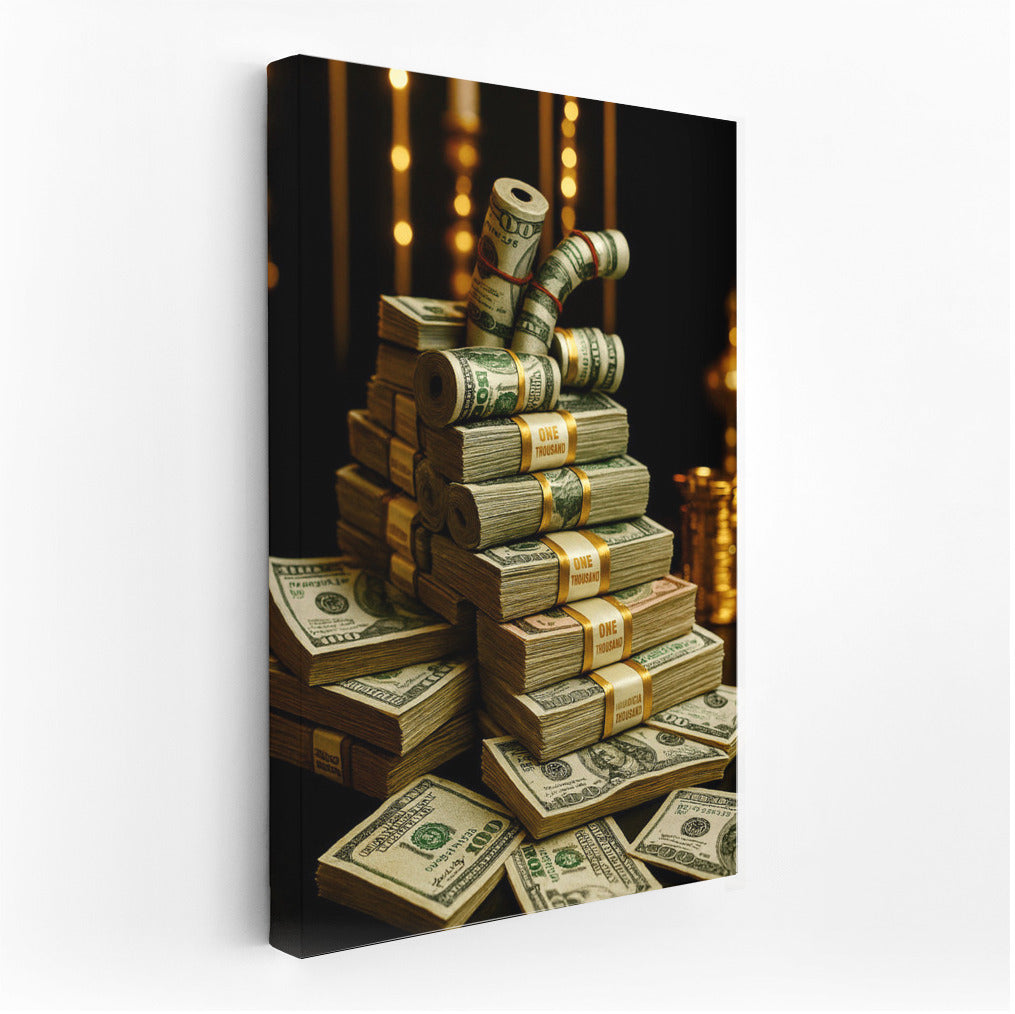 Pyramid of Wealth: Dollars and Chic