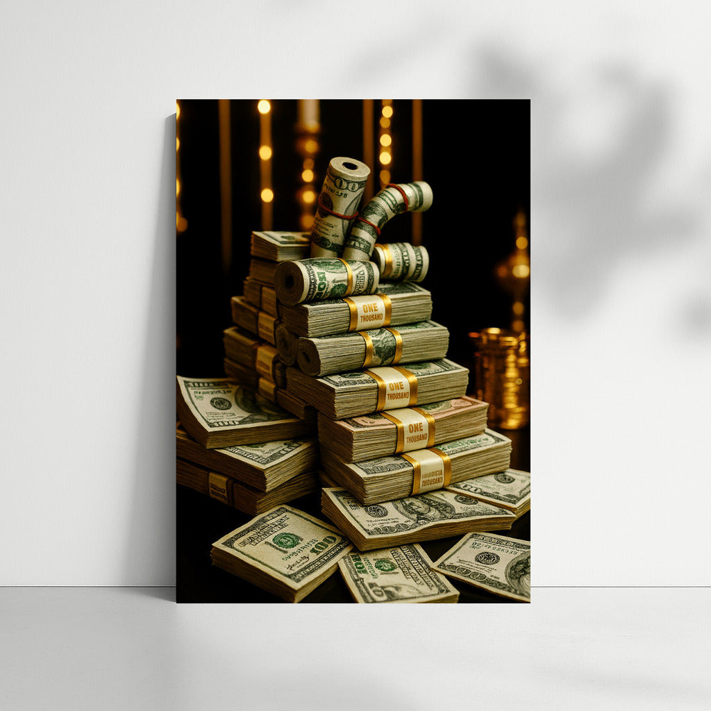 Pyramid of Wealth: Dollars and Chic