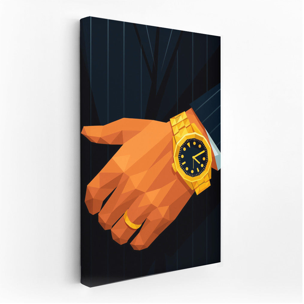 Gold Watch: Symbol of Time and Wealth