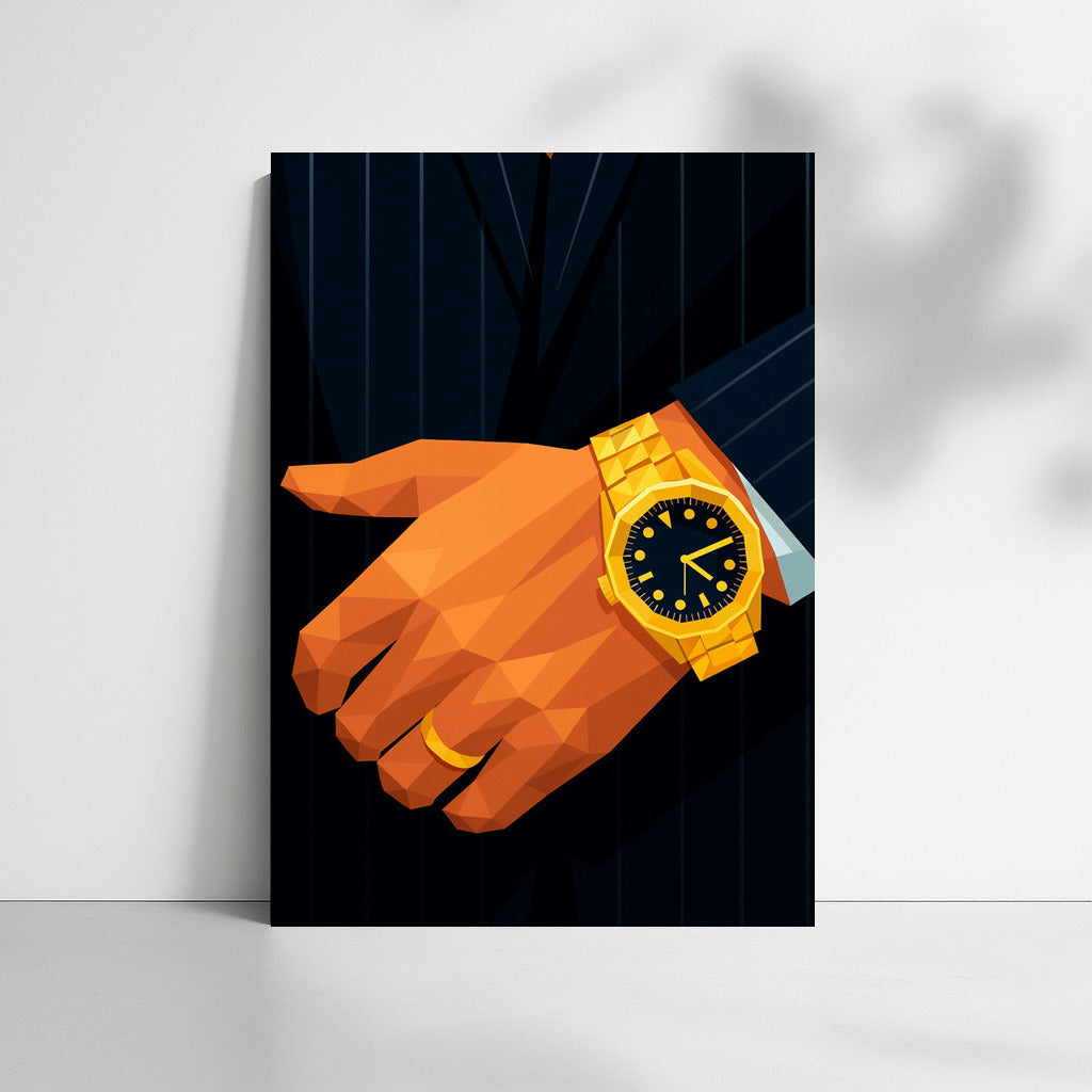 Gold Watch: Symbol of Time and Wealth