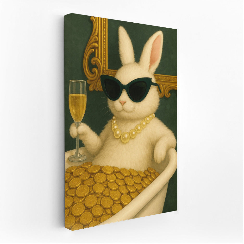 Golden Rabbit: The Irony of Luxury and Money