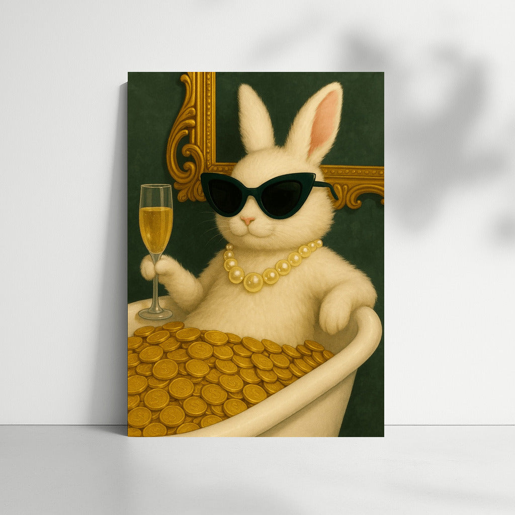 Golden Rabbit: The Irony of Luxury and Money
