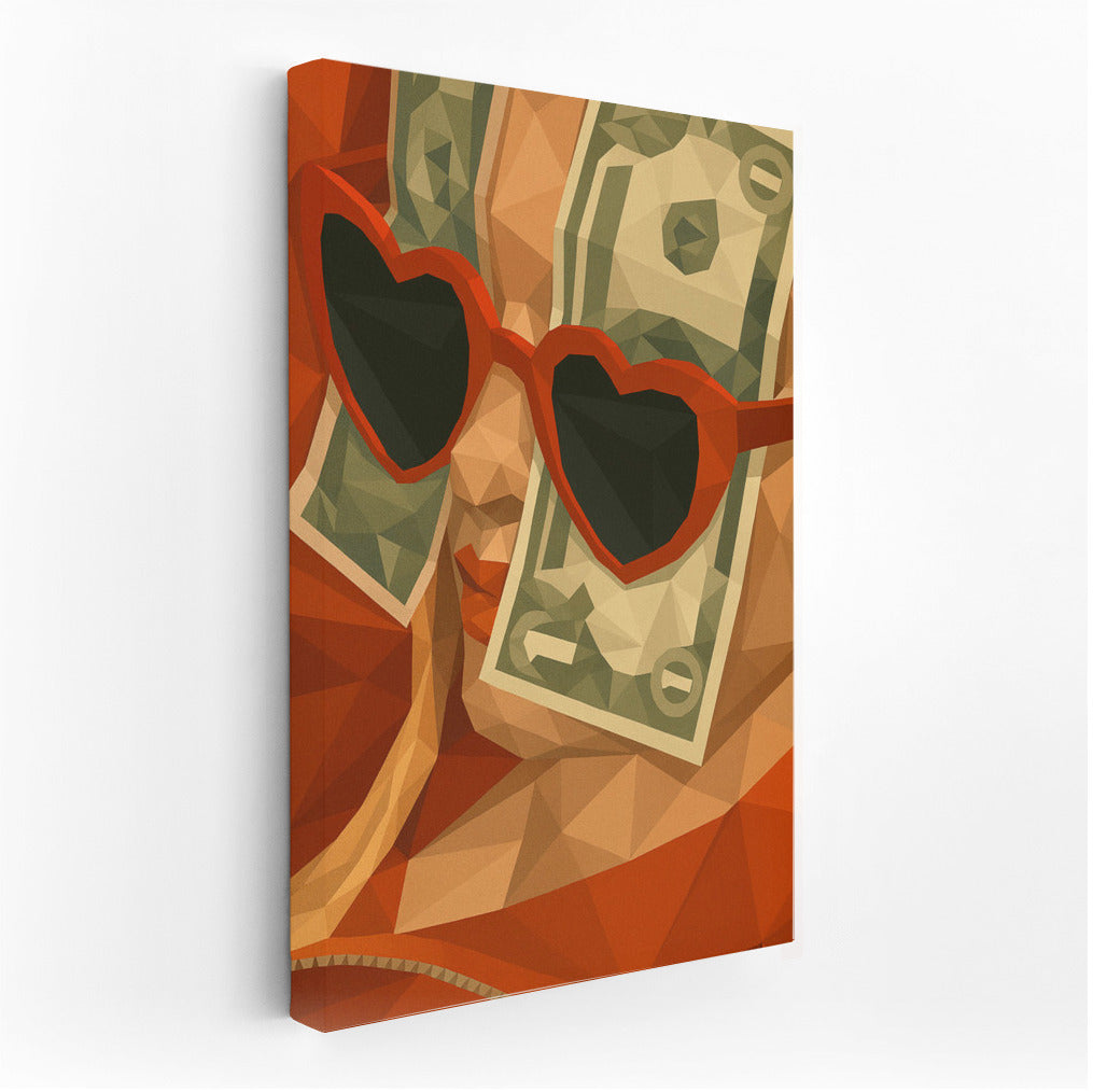 Glamour Glitter: Style and Money in Polygonal Design