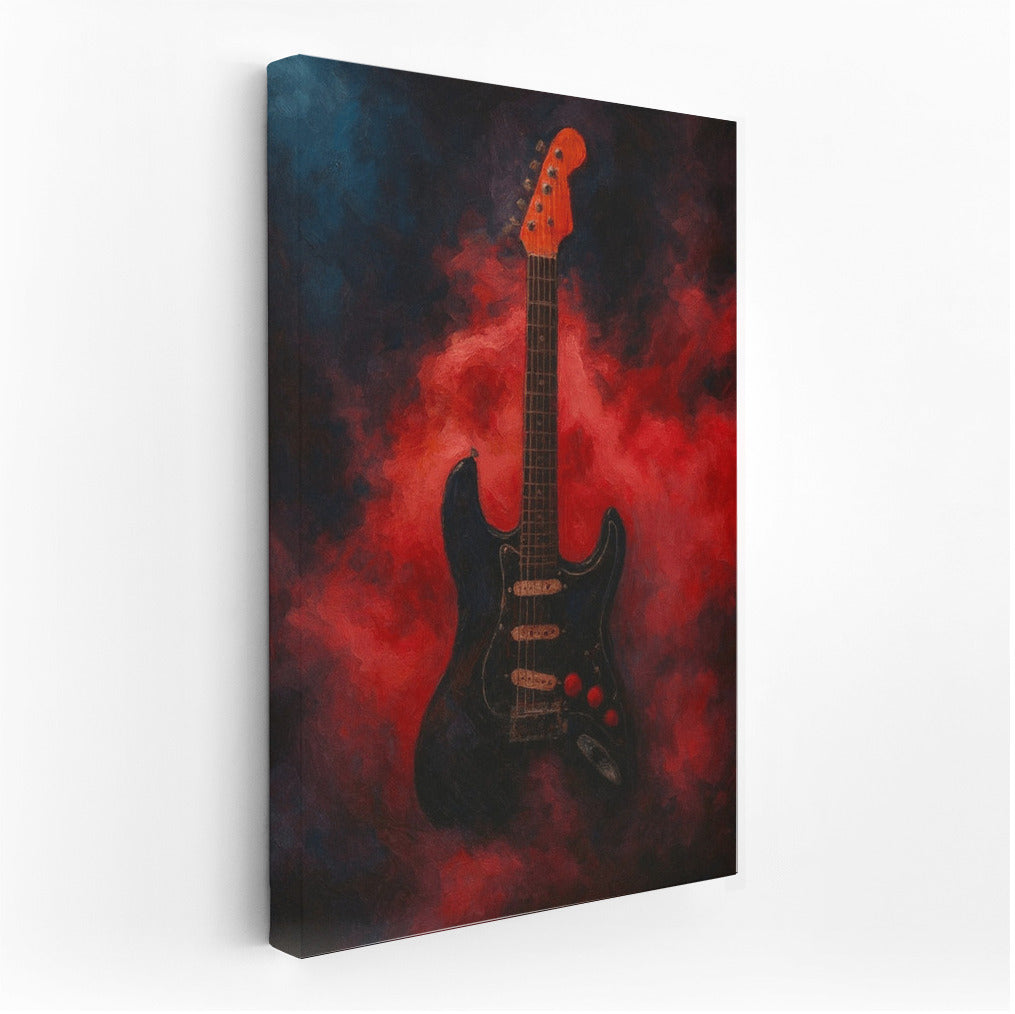 Electric Guitar from Smoke and Fire: Musical Inspiration