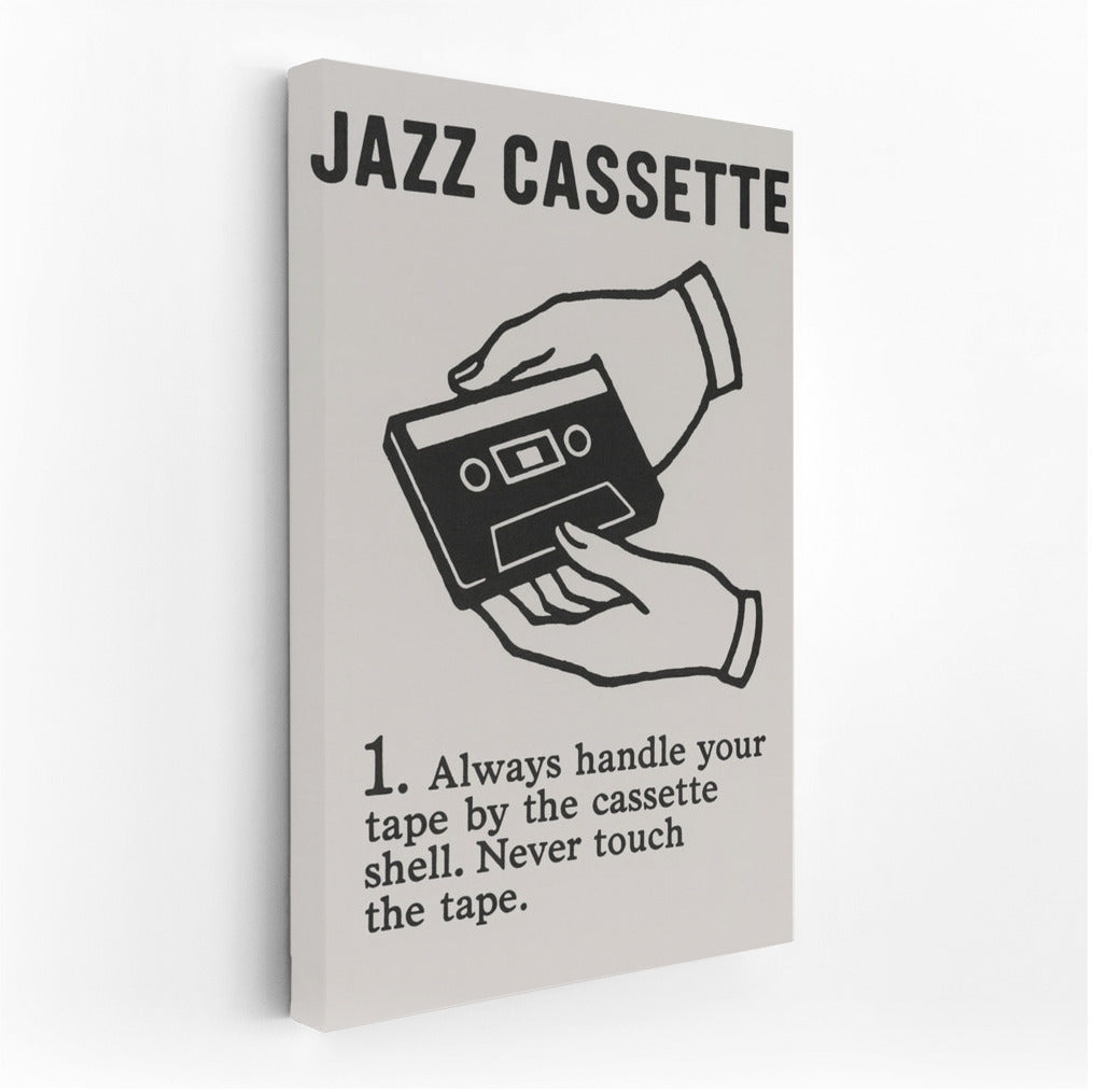 Retro Cassettes: Musical Instruments of the Time