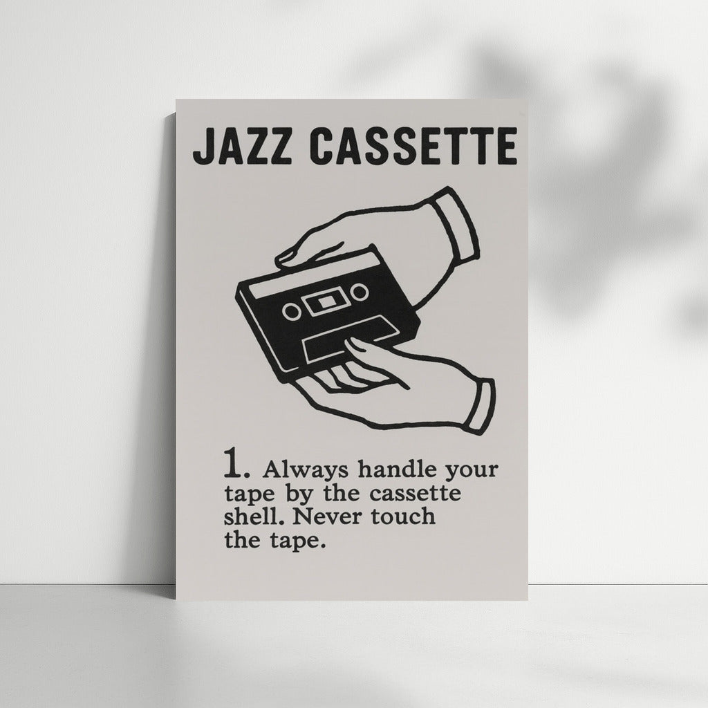 Retro Cassettes: Musical Instruments of the Time