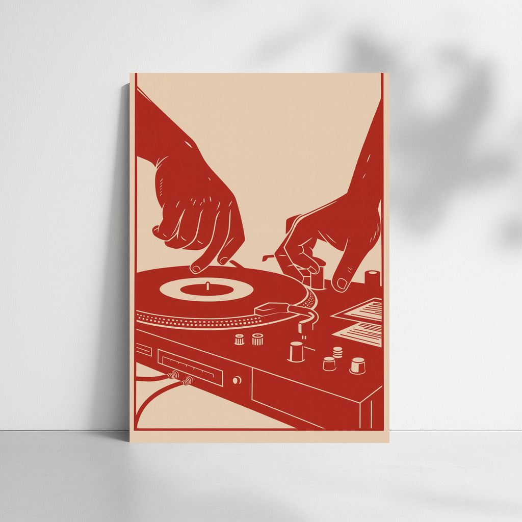 Rhythm of Vinyl: The Art of Music and Instruments