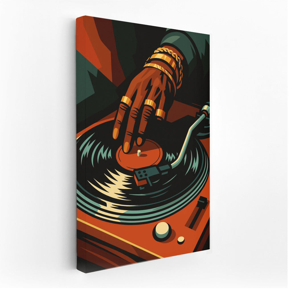 Vinyl Rhythm: Musical Instruments