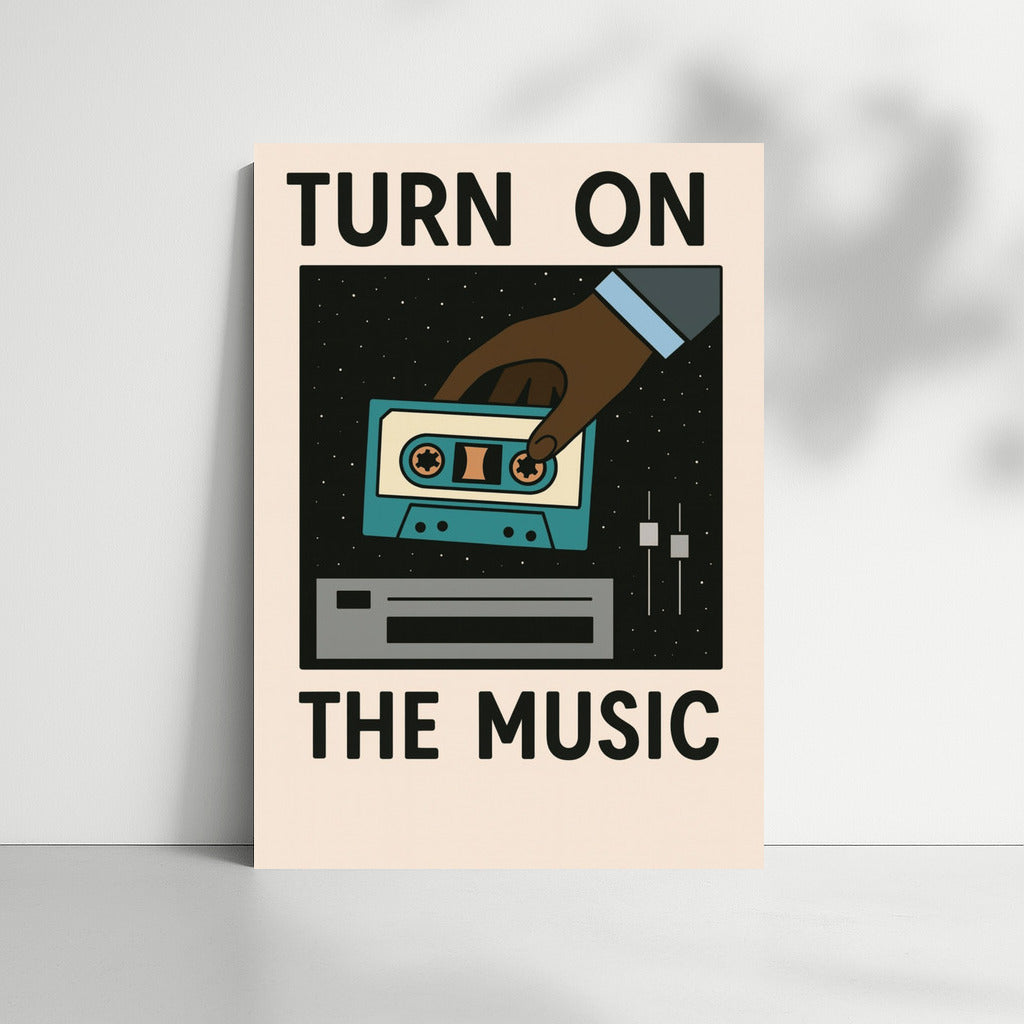 Retro Cassette: Vintage Charm of Musical Instruments