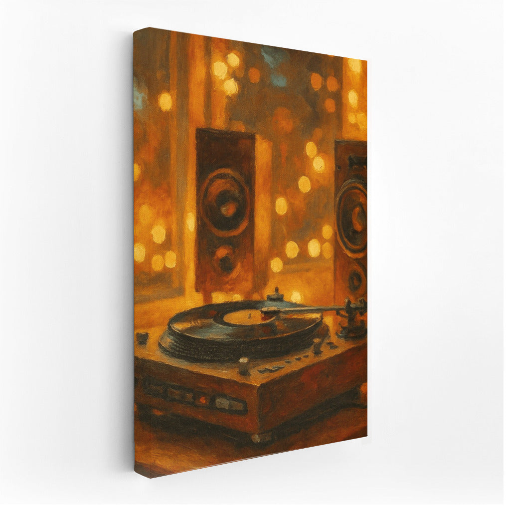 Vintage Record Player: The Magical World of Music