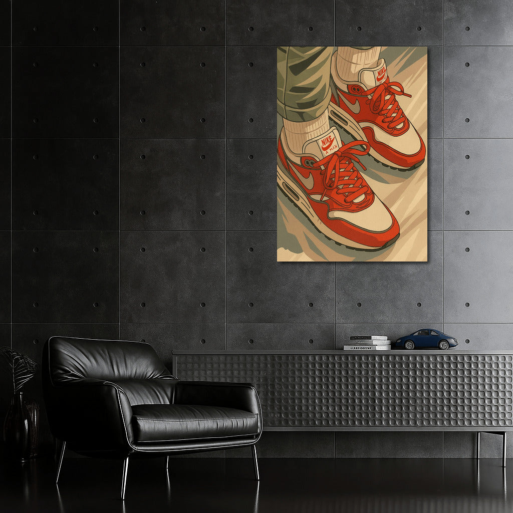 Brightness and Movement: Nike Air Max for Stylish Interiors