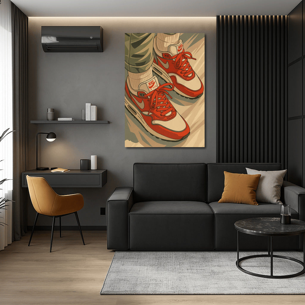 Brightness and Movement: Nike Air Max for Stylish Interiors