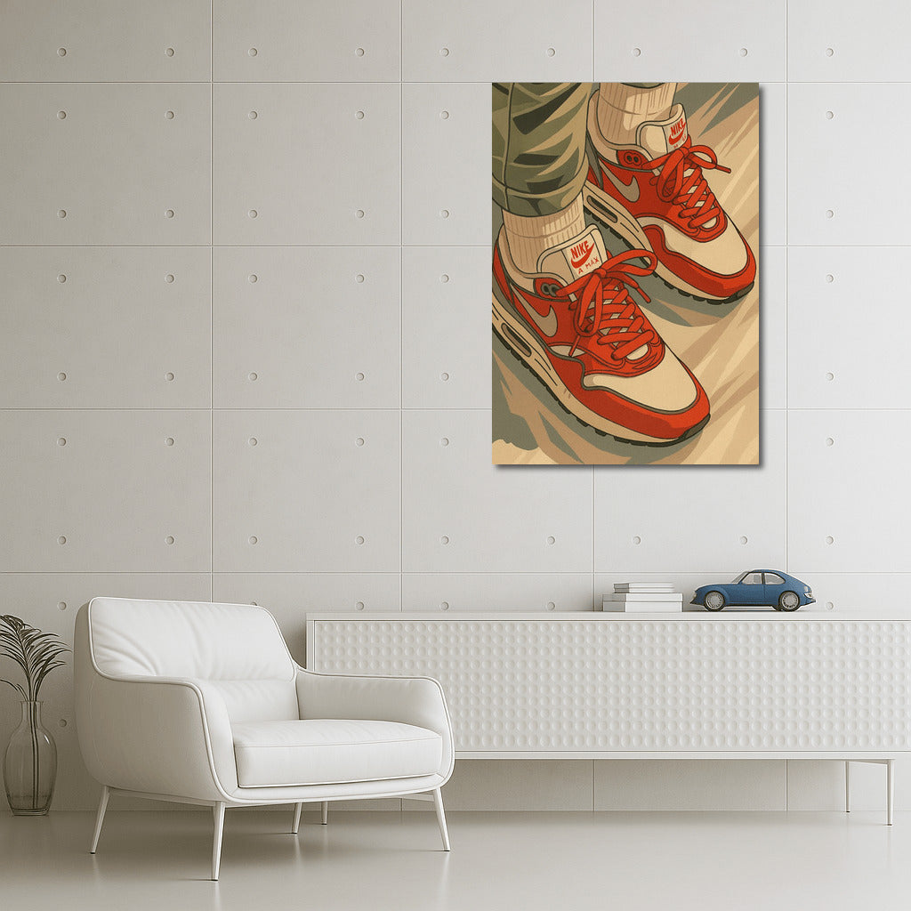 Brightness and Movement: Nike Air Max for Stylish Interiors