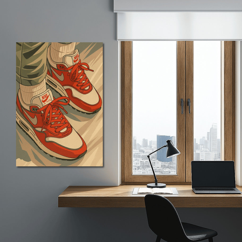 Brightness and Movement: Nike Air Max for Stylish Interiors