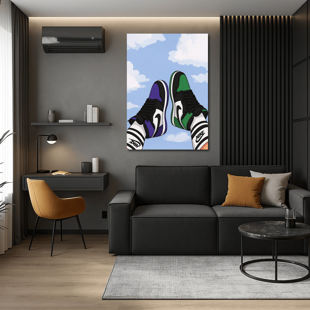 Nike's Floating Style: Lightness and Contrasts in Streetwear