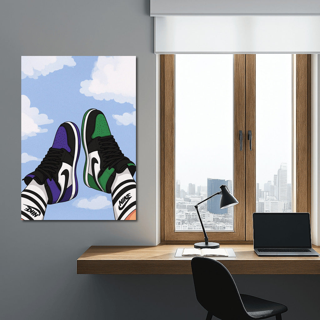 Nike's Floating Style: Lightness and Contrasts in Streetwear