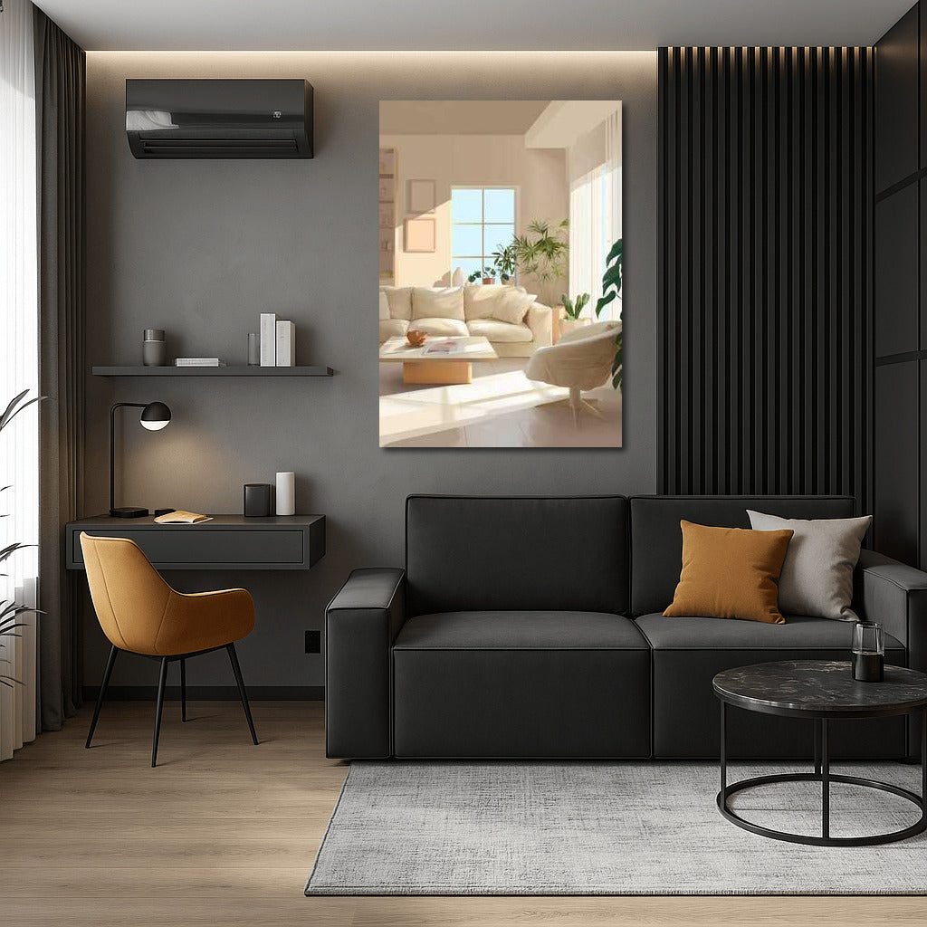 Harmony of Light and Shadow: Cozy Interior