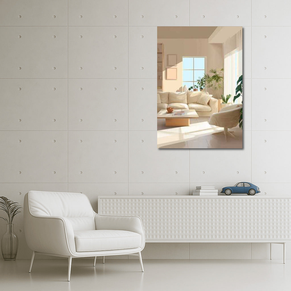 Harmony of Light and Shadow: Cozy Interior