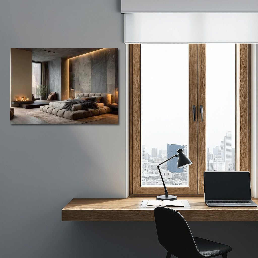 Modern Elegance: Architectural Bedroom Design