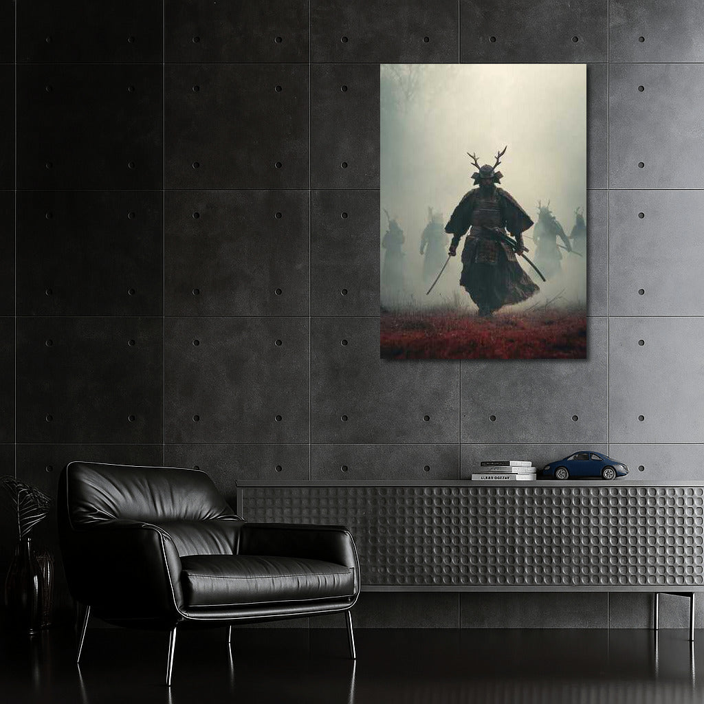 Mighty Samurai in the Mist: Strength and Honor