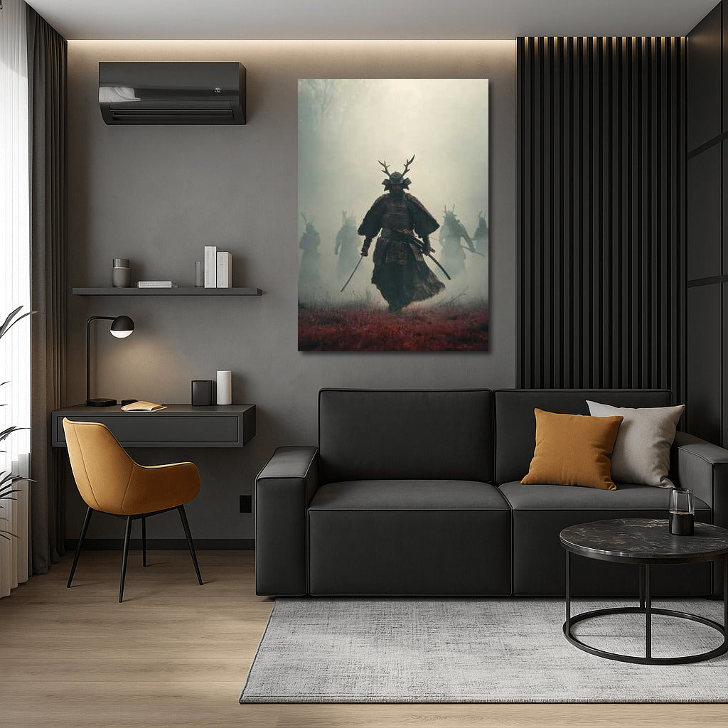 Mighty Samurai in the Mist: Strength and Honor