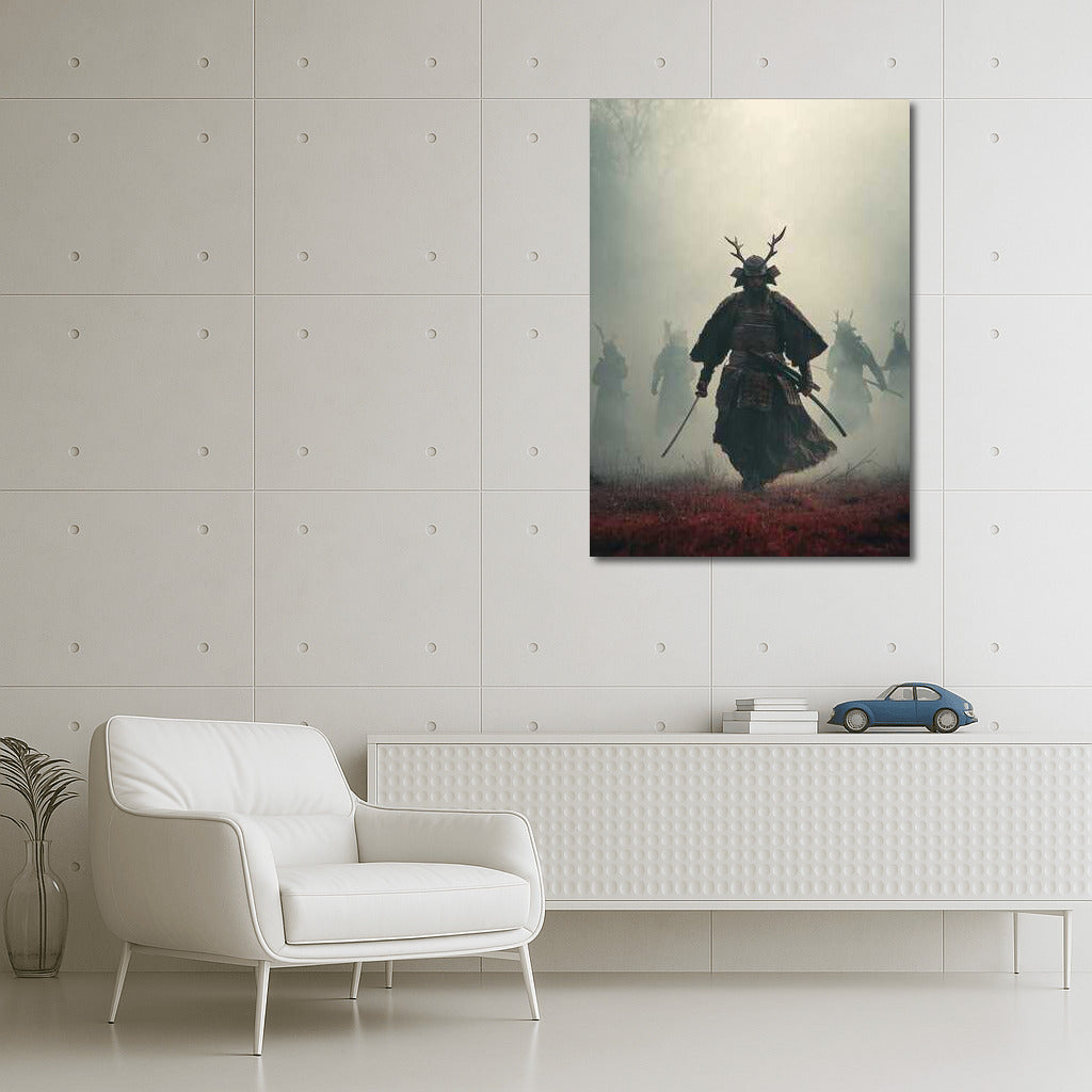 Mighty Samurai in the Mist: Strength and Honor
