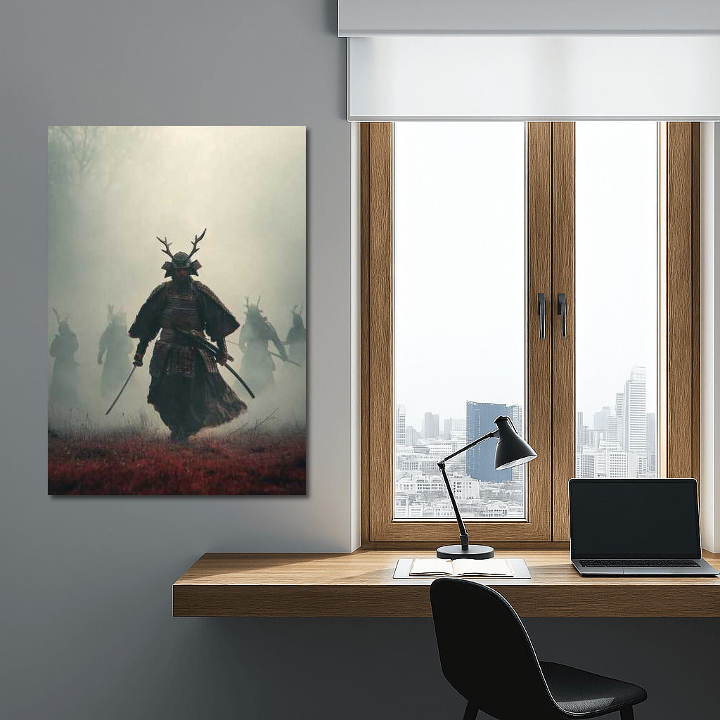 Mighty Samurai in the Mist: Strength and Honor