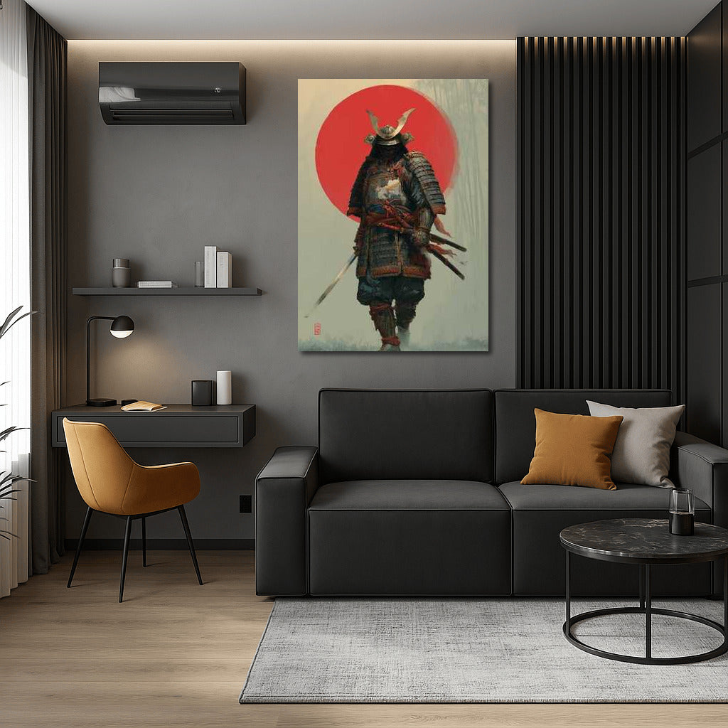 Samurai in the Rays of the Scarlet Sun: Power and Harmony of the East