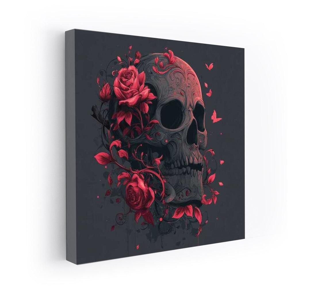 Skull and Roses: Symphony of Life and Eternity