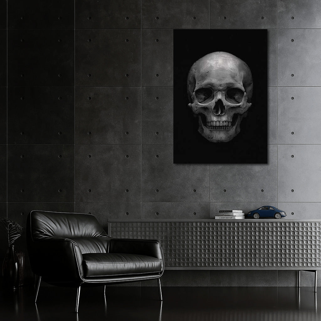 Mysterious Skull: Power and Contrast