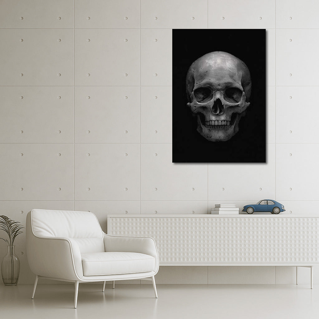 Mysterious Skull: Power and Contrast