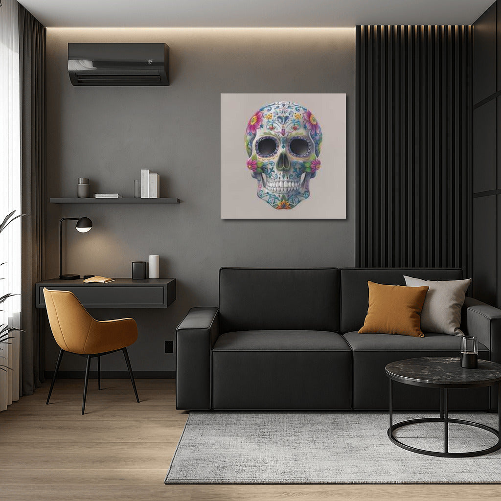 Flower Skull: A Vibrant Symbol of Life