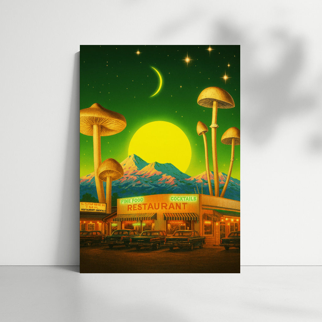 Fairytale Mushrooms and Starry Nights: A Journey into the World of Trippy
