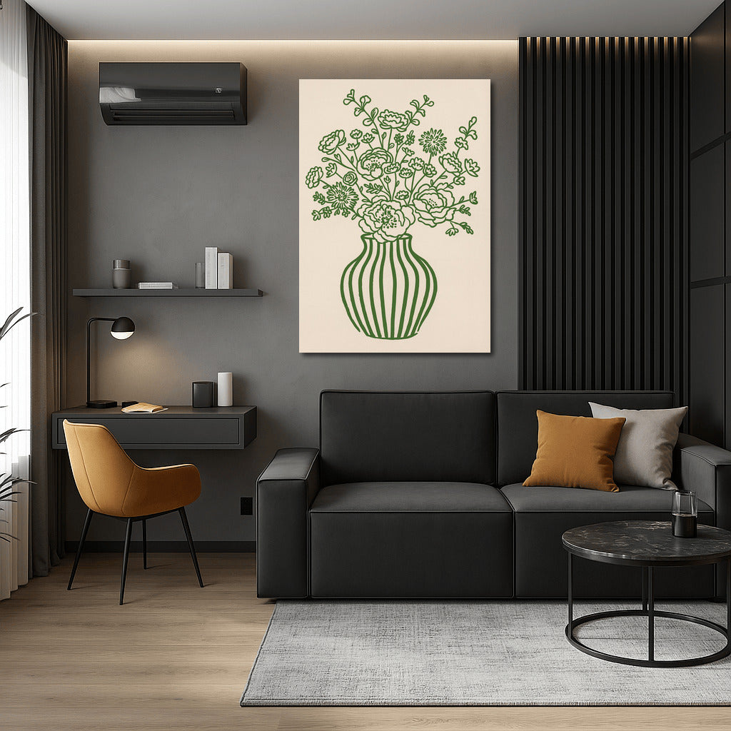 Floral Lightness: Minimalism in the Interior