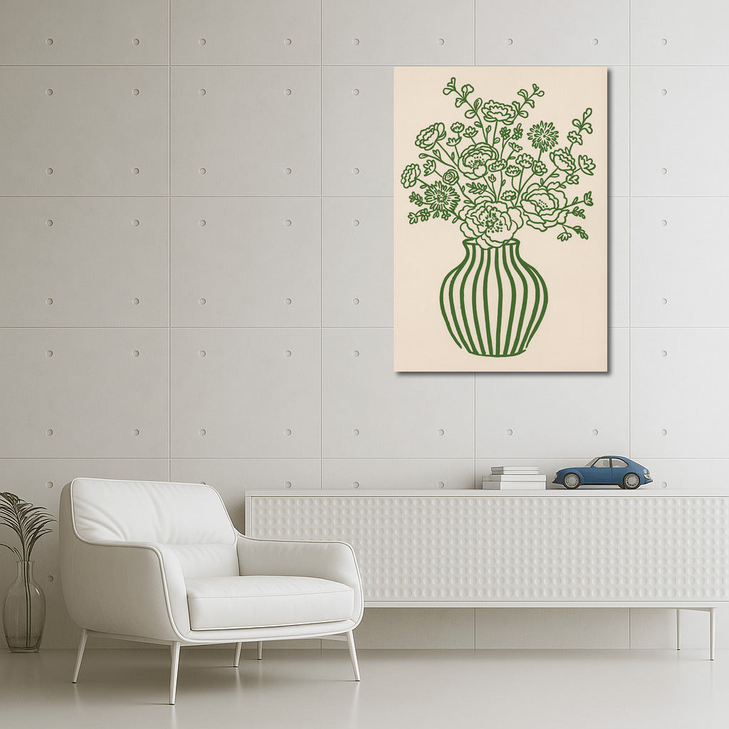 Floral Lightness: Minimalism in the Interior