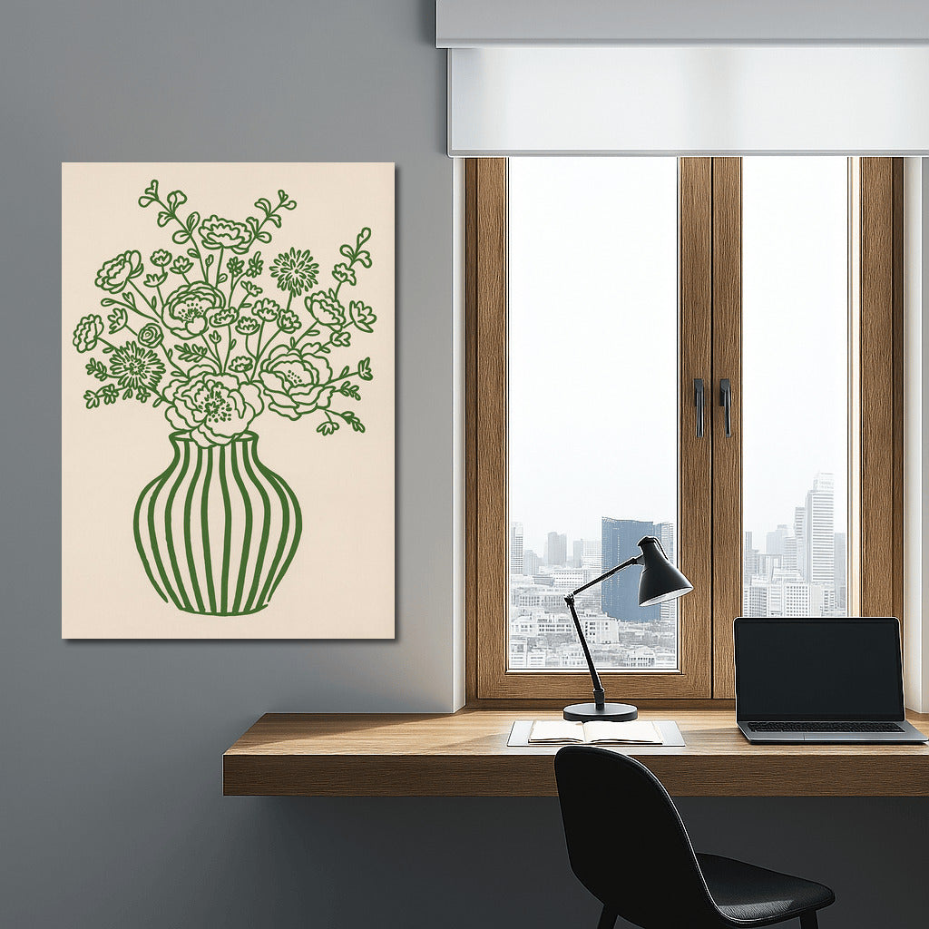 Floral Lightness: Minimalism in the Interior