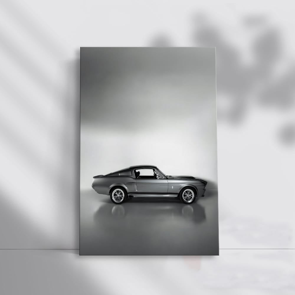 Classic 1967 Ford Mustang in Parking - Timeless Icon