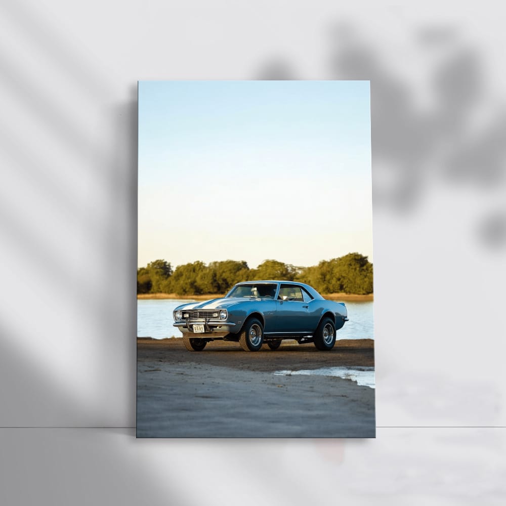 1968 Chevy Camaro in Nature - Classic Muscle Car Power
