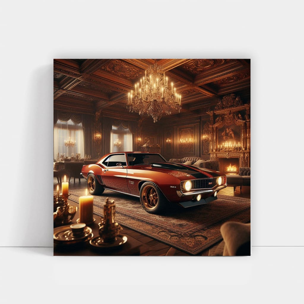 1969 Chevrolet Camaro Yenko Luxury Li Wall Art