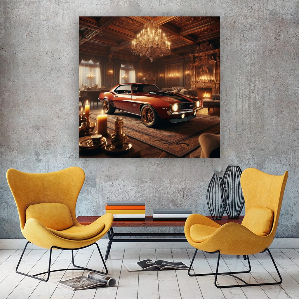 1969 Chevrolet Camaro Yenko Luxury Li Wall Art