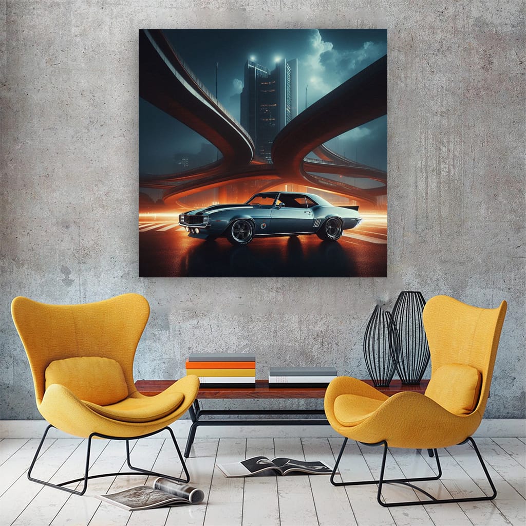 1969 Chevrolet Camaro Yenko Nig Wall Art