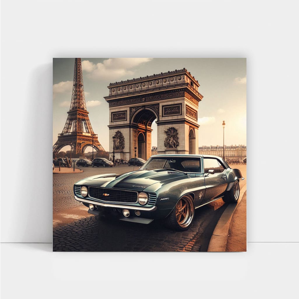 1969 Chevrolet Camaro Yenko Paris Wall Art