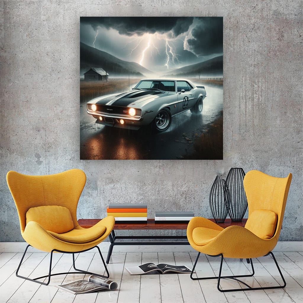 1969 Chevrolet Camaro Yenko Thundersto Wall Art