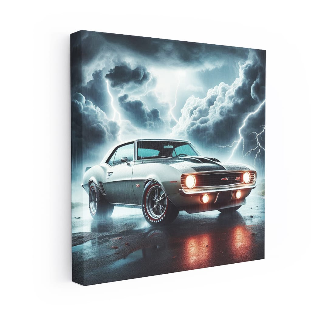 1969 Chevrolet Camaro Yenko Thunderstorm Wall Art