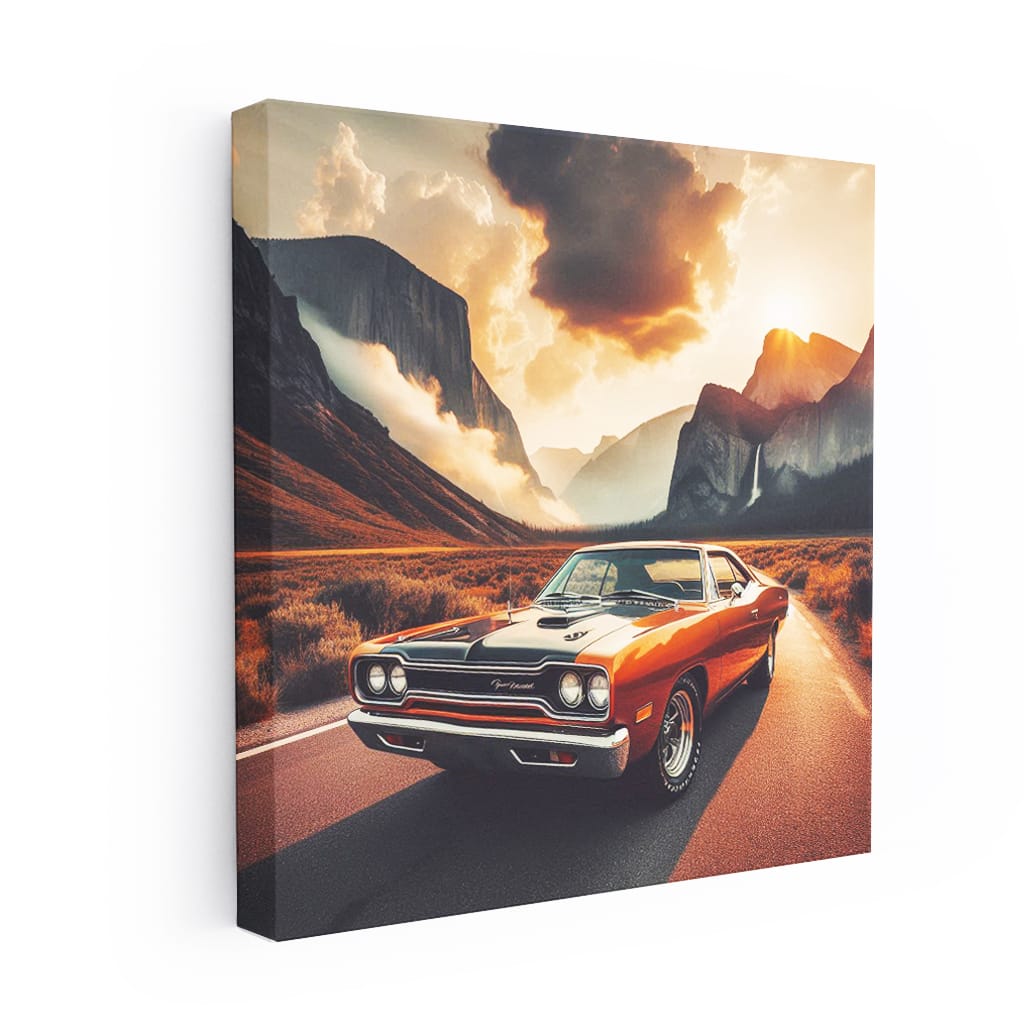 1970 Plymouth Road Runner National Pa Wall Art