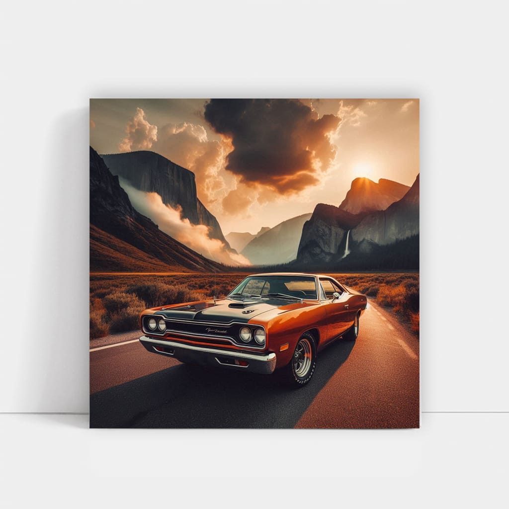 1970 Plymouth Road Runner National Pa Wall Art