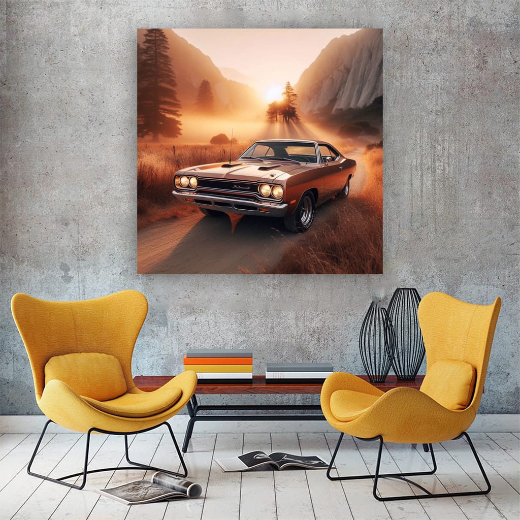 1970 Plymouth Road Runner at National Park - Classic Muscle Icon